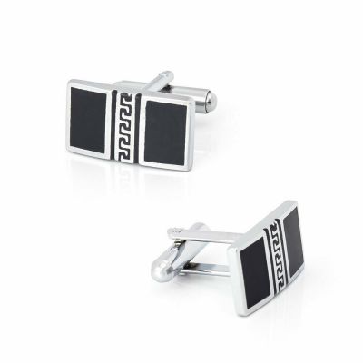 CUFF LINKS SILVER SHIRT WEDDING FAVOURS BOX GROOM BESTMAN CUFFLINKS PROM UK CK08